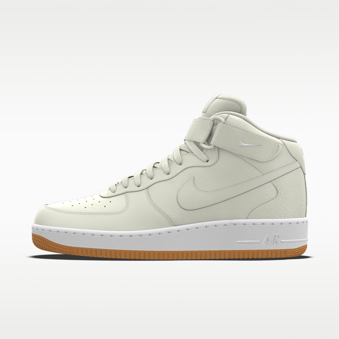 ナイキ エアフォース1 ミッド　ホワイト　26cm NIKE AIR FORCE 1 MID '07 WHITE/WHITE 23FA-I（ナイキ エア フォース